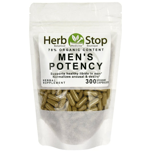 Organic Men's Potency Capsules Bag