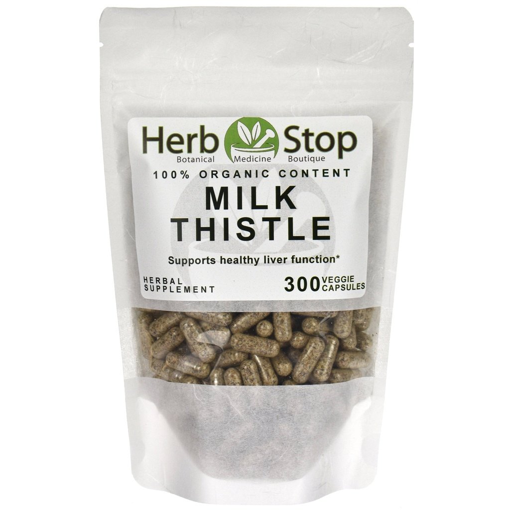 Milk Thistle Capsules Bag