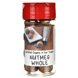 Organic Nutmeg Whole Spice Jar