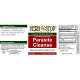Parasite Cleanse Extract Label