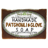 Patchouli & Clove Handmade Soap Front