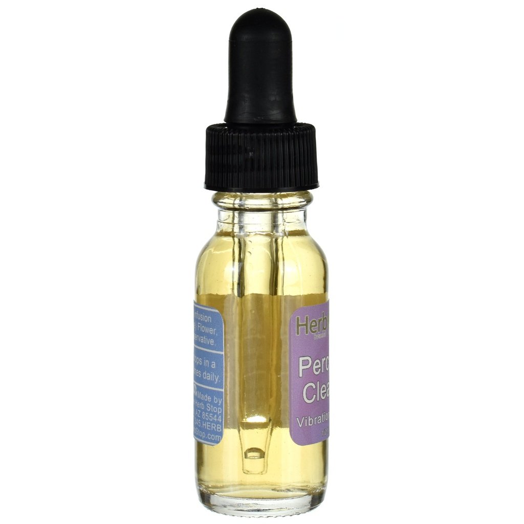 Perceptual Cleansing Vibrational Essence Bottle Back Side