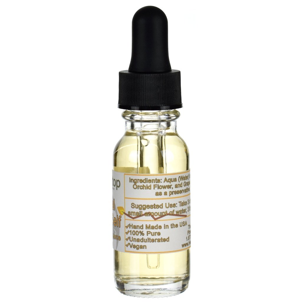 Personal Positive Self VIbrational Essence Bottle Side