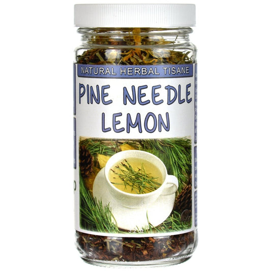 Pine Needle Lemon Herbal Tisane Jar