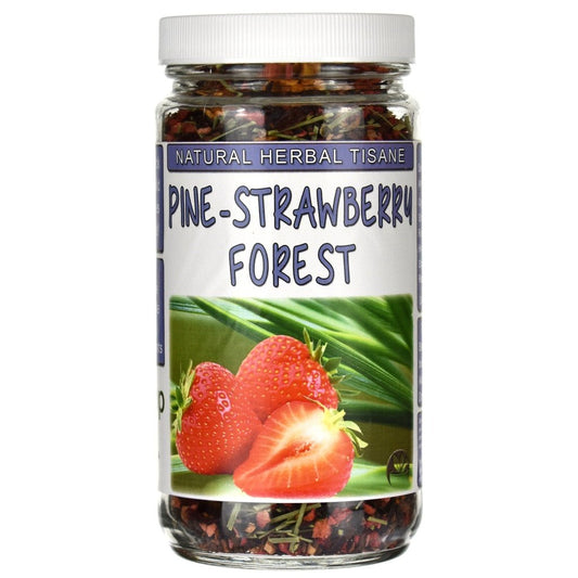 Pine-Strawberry Forest Tea Jar