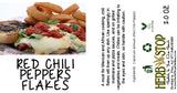 Crushed Red Chili Pepper Label