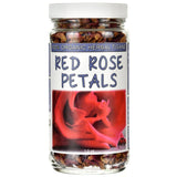 Organic Red Rose Petals Jar