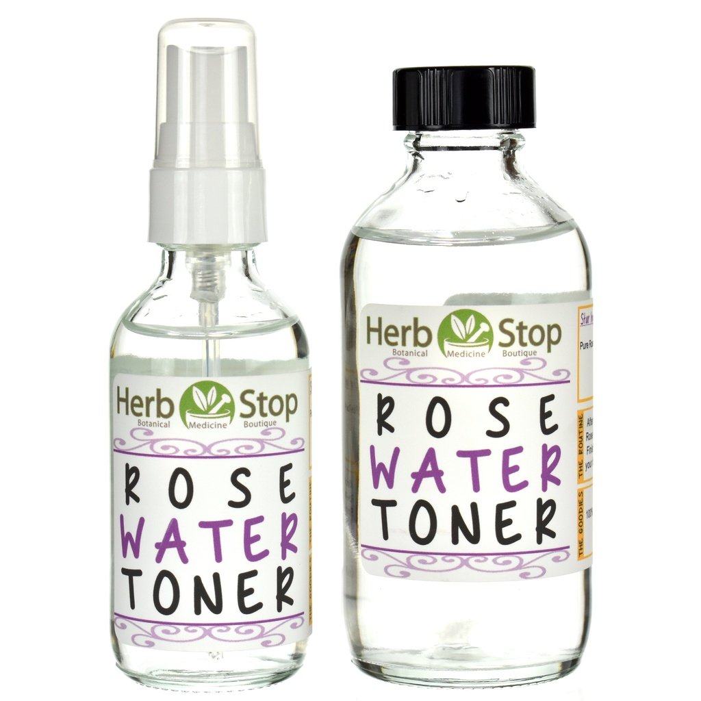 Rose Hydrosol Bottles