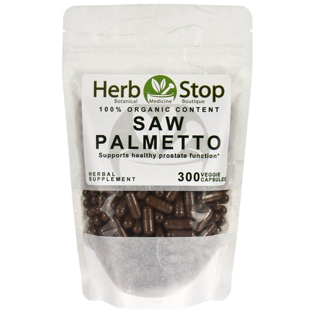 Saw Palmetto Organic Capsules Bulk Bag