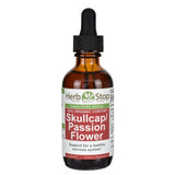 Organic Skullcap & Passion Flower Liquid Herbal Extract 2 oz