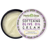 Softening Olive Oil Cream Open Jar