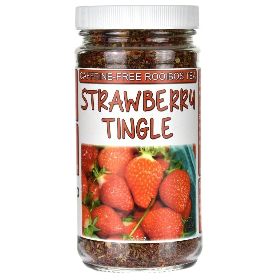 Strawberry Tingle Rooibos Tea Jar