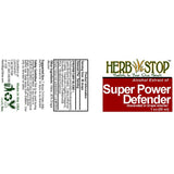 Super Power Defender Extract Label