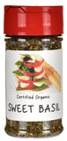 Organic Sweet Basil Spice Jar