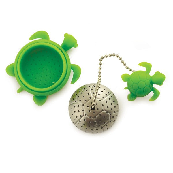 Turtle Tea Infuser Open