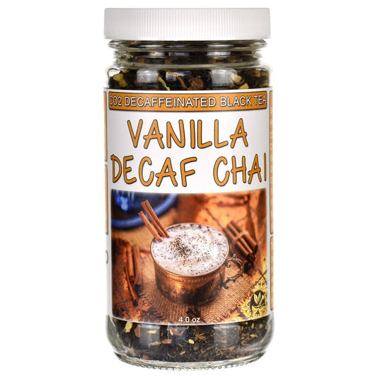 Vanilla Decaf Chai Loose Leaf Tea Jar