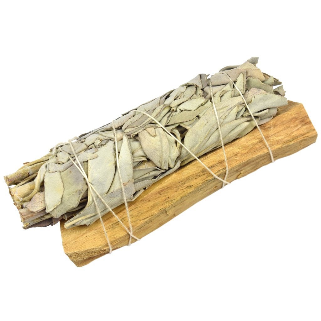 White Sage & Palo Santo Smudge Stick
