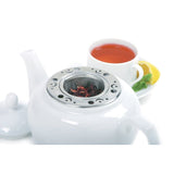 Celestial Mesh Tea Infuser with Tea Pot