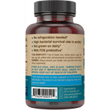 Deva Vegan Probiotic with FOS Prebiotics Label