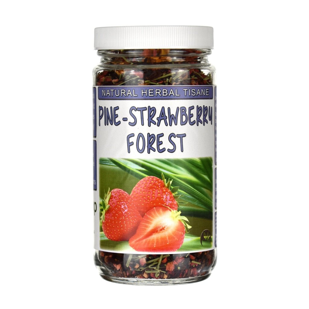 Pine Strawberry Forest Loose Leaf Herbal Tea