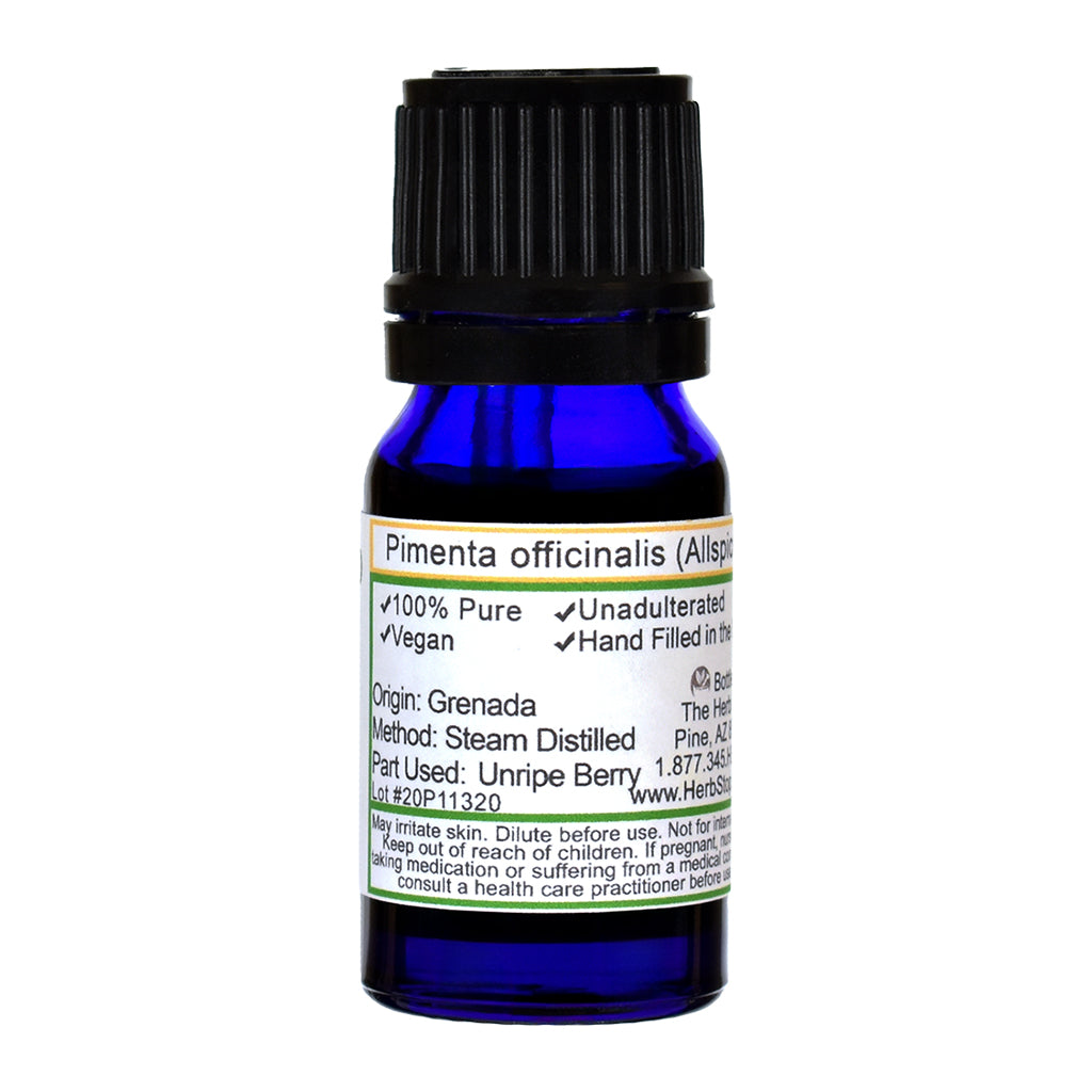 Allspice Essential Oil - Back