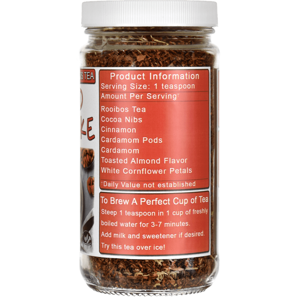Almond Spice Cake Rooibos Tea Jar - Right