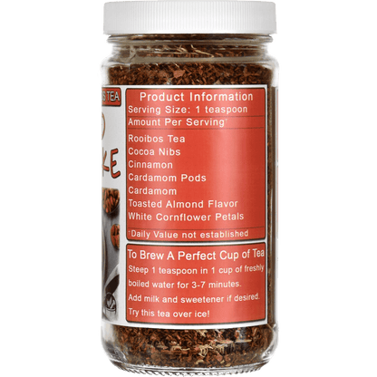 Almond Spice Cake Rooibos Tea Jar - Right