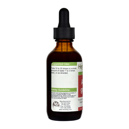 Andrographis Liquid Extract 2 oz Bottle - Left