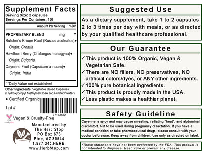 Back To The Heart Capsules Label - Back