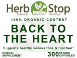 Back To The Heart Capsules Label - Front
