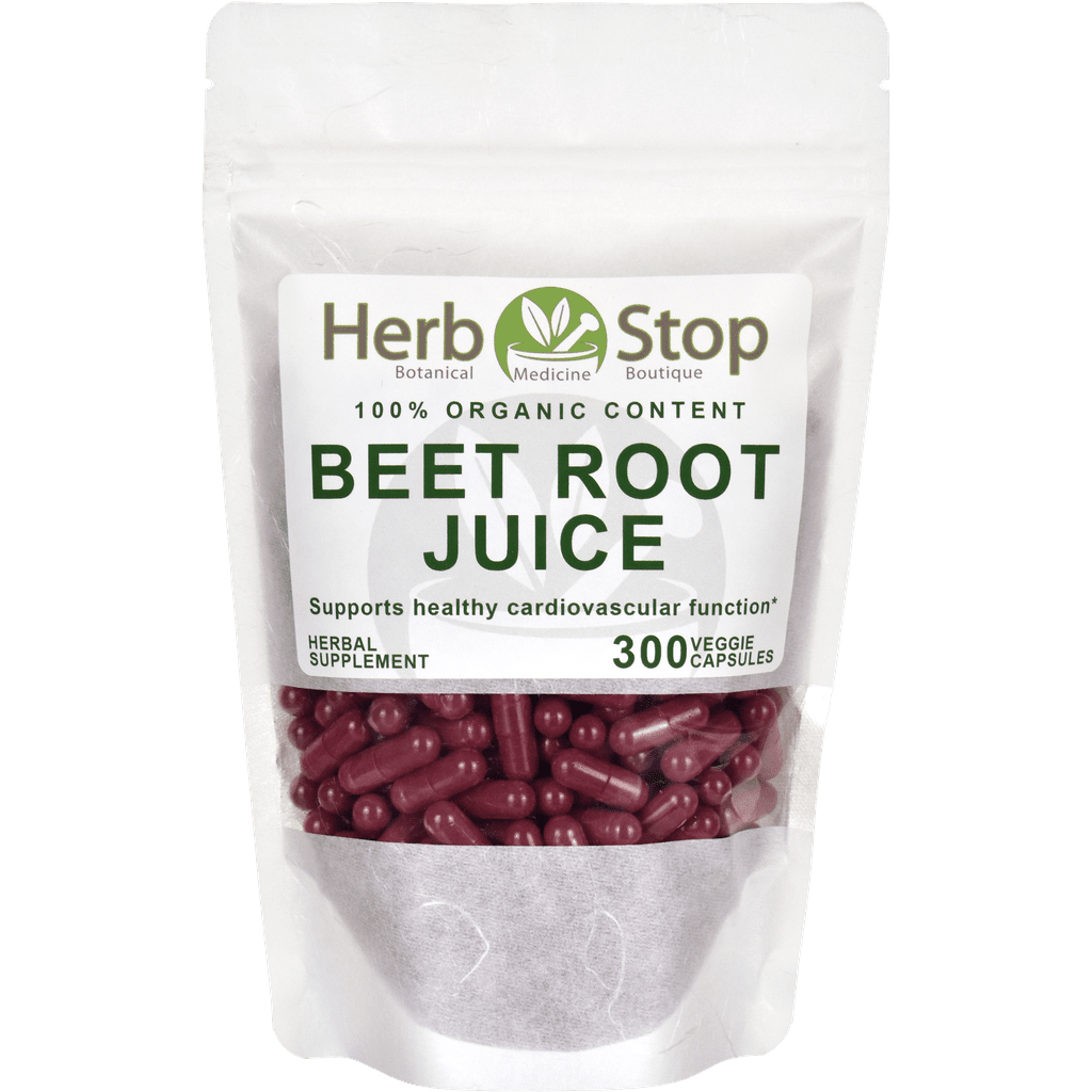 Pure Beet Root Juice Capsules | Organic Superfood Supplement | Herb ...