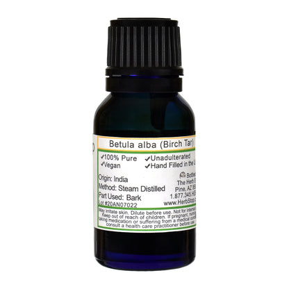 Birch Tar Essential Oil - Back