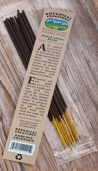 Black Copal Incense by Botanical Creations