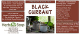 Black Currant Loose Leaf Black Tea Label