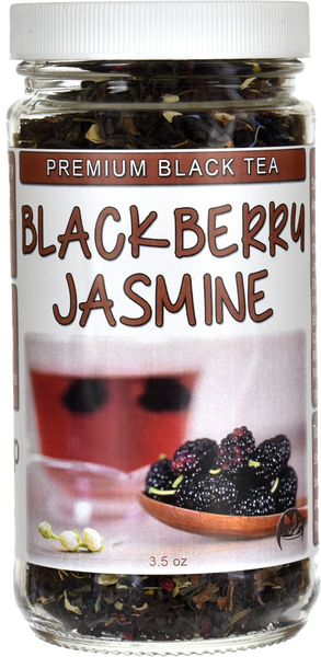Blackberry Jasmine Black & Green Tea Jar