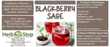 Blackberry Sage Loose Leaf Oolong Tea Label