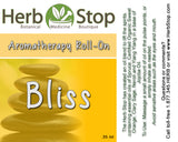 Bliss Aromatherapy Roll-On Label