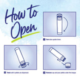 How to open a boiron tube