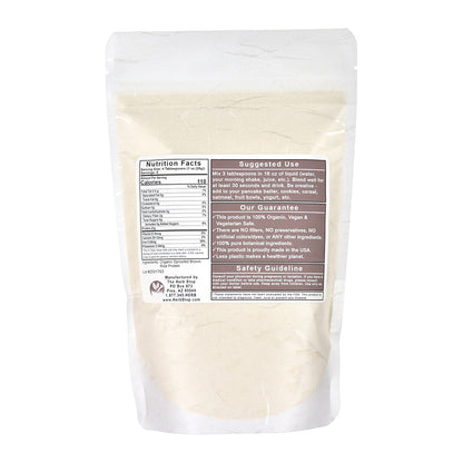 Organic Brown Rice Protein - Back