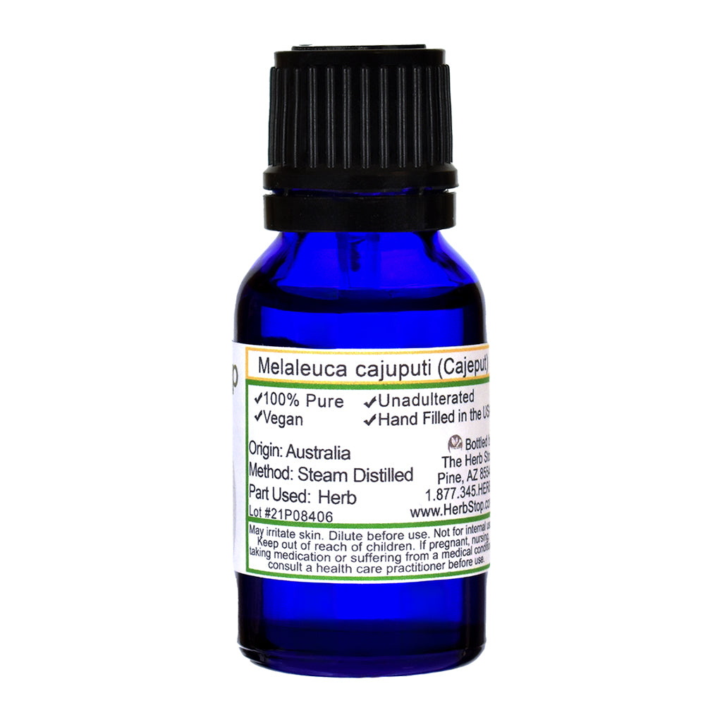 Cajeput Essential Oil - Back