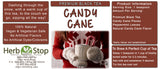 Candy Cane Loose Leaf Black Tea Label
