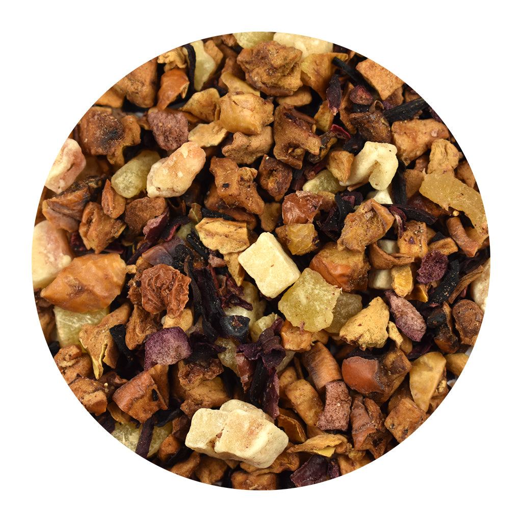 Bulk Caribbean Cocktail Herb & Fruit Tea on a white background