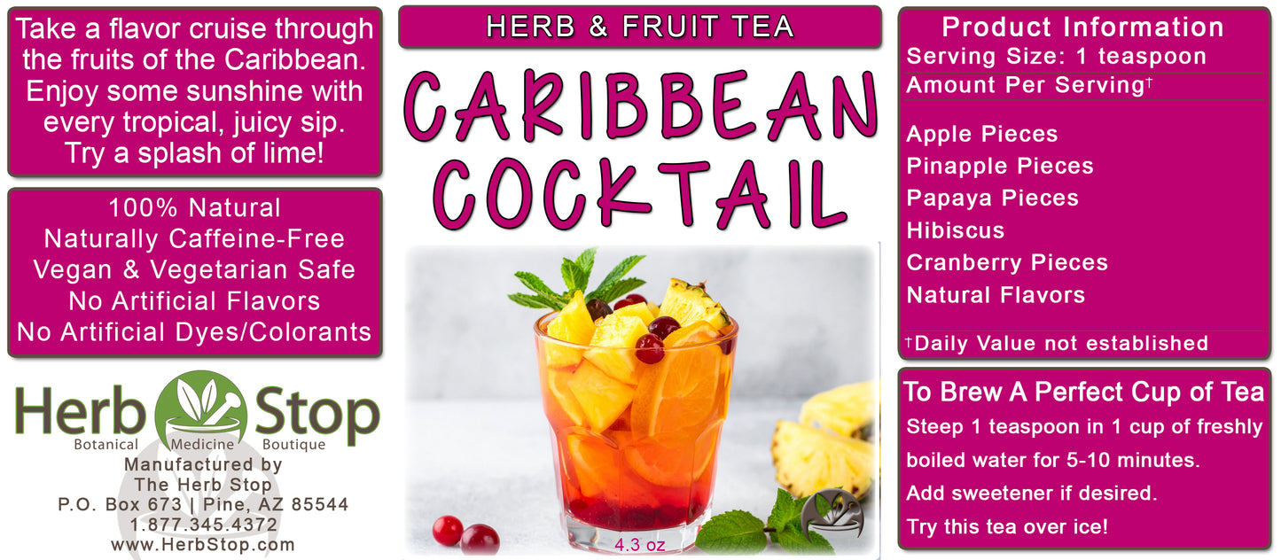 Caribbean Cocktail Herb & Fruit Tea