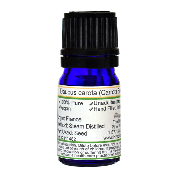 Carrot Seed Essential Oil - Back