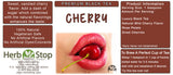 Cherry Loose Leaf Black Tea Label
