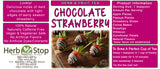 Chocolate Strawberry Loose Leaf Herb & Fruit Tea Label