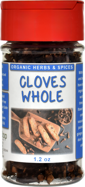 Organic Whole Cloves Jar