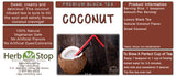 Coconut Loose Leaf Black Tea Label