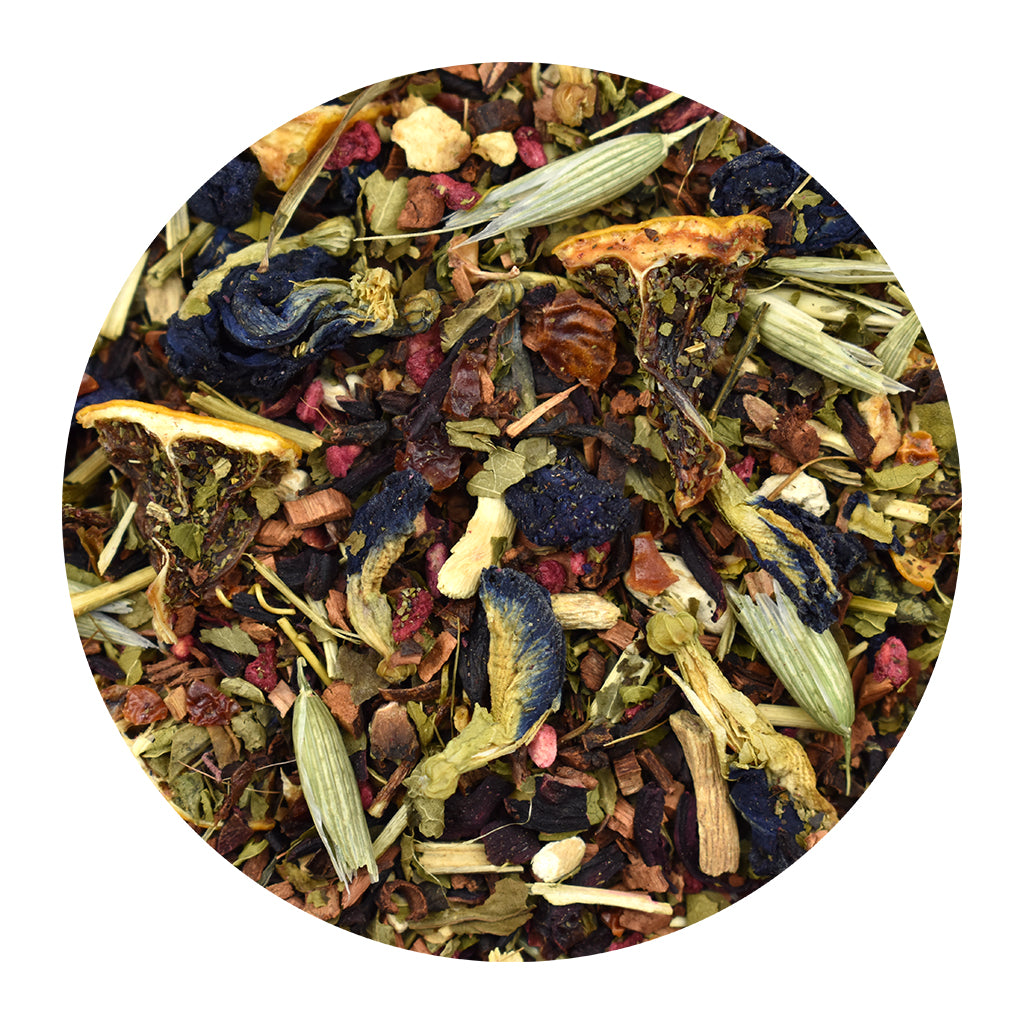 Bulk Cortisol Rest Herbal Tea on a white background