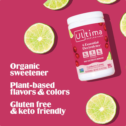 Ultima Replenisher Cranberry Cosmo Electrolyte Mix